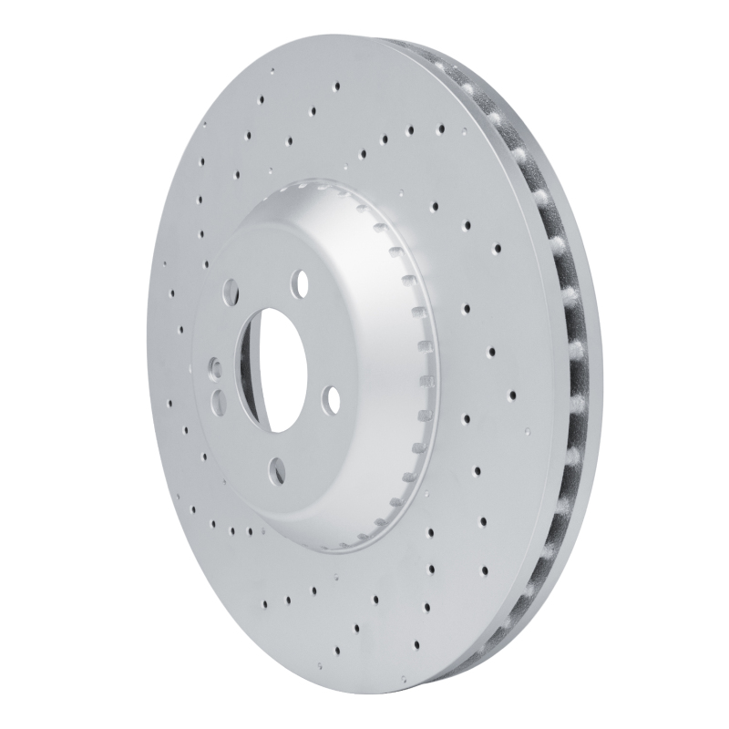Mercedes-Benz E53 AMG Brake Rotor (1) - Front - R1 Concepts - Geospec Drilled - `22-`25